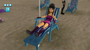I spent a lovely day at the beach, just relaxing.  Even Soul Riders need a vacation!